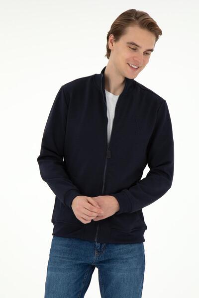 U.S. Polo Assn. Men's Stylish and Comfortable Zippered Sports Sweatshirt