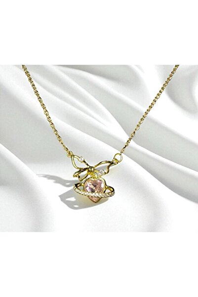 Gofeel Altın Kanatlı İnci Zarafet Kolye