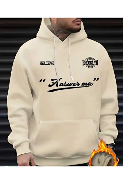 ORVIO Group Brooklyn and'Answer Me' Written Hoodie
