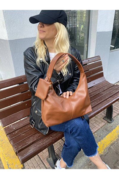 Marvelis حقيبة يد وكتف نسائية من الجلد الناعم من موناكو