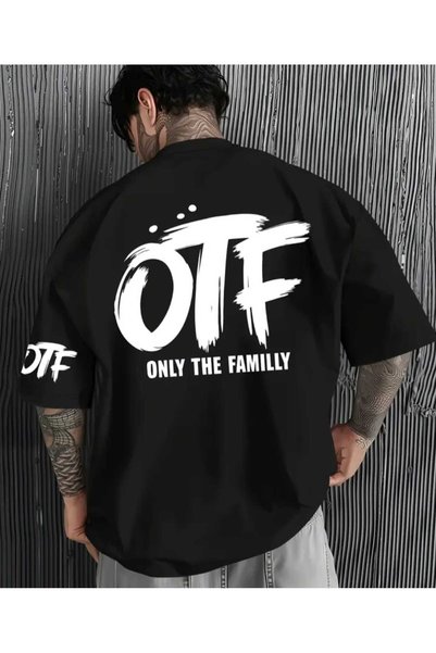 ORVIO Group Tricou imprimat 'OTF / Only The Family'