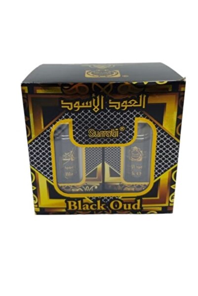 Surrati Black Oud Concentrated Perfume, 6 pieces, 6 ml
