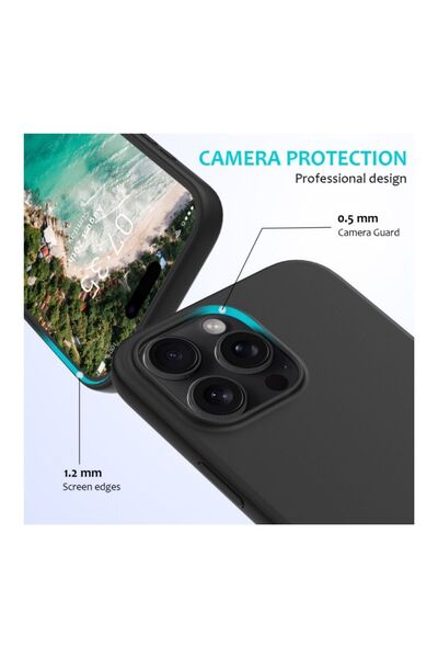 HANPORIUM Apple iPhone 11 Pro Compatible Silicone Case - Pastel Tint Flexible Full Protection Cover - Gray