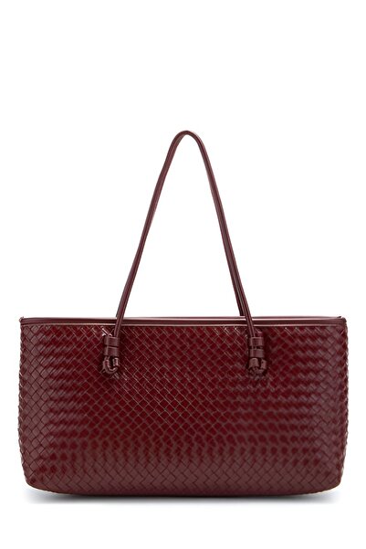 Daj Company Плетена дамска чанта с ръка и през рамо