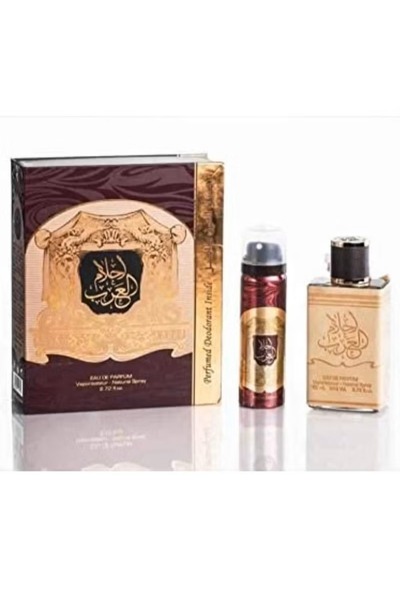 ARD AL ZAAFARAN عطر أحلام العرب 80 مل مع بخاخ للعرق 50 مل