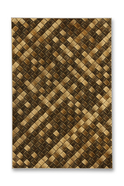 Rugs Modern Halı MOSSO Μπλε Μωβ Αποχρώσεις Έθνικ Λουλούδια με Σχέδιο Υφαντή Β...