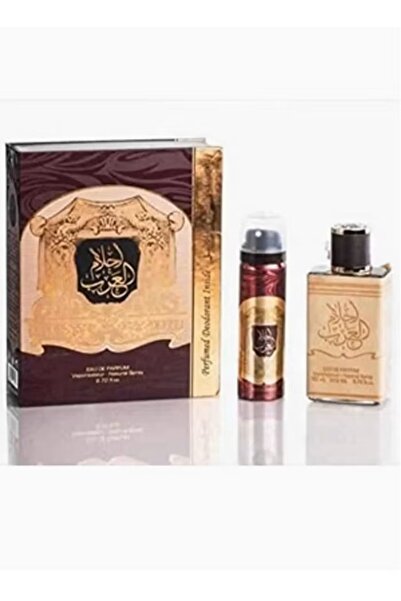 ARD AL ZAAFARAN عطر احلام العرب برفيوم 80 مل مع مزيل عرق