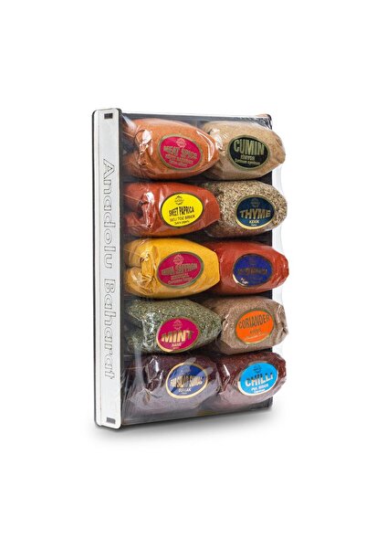 gül anadolu Anadolu Turkish Spices Set – 10 Flavors 300 gr