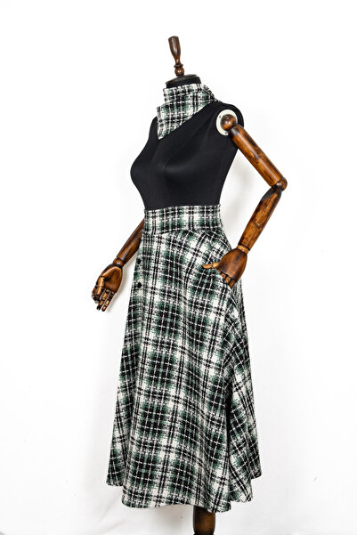 Sihirli Düğmeler Designer Skirt