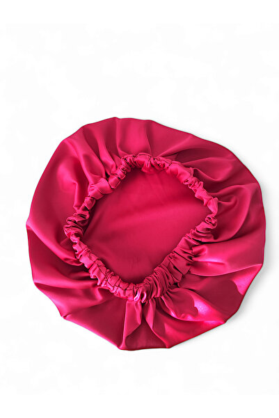 BONNETLAND Fuchsia satin bonnet