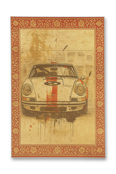 Rugs Modern Halı MOSSO Μπλε Μωβ Αποχρώσεις Έθνικ Λουλούδια με Σχέδιο Υφαντή Β...