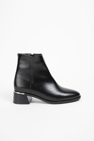 Munshoes Nancy Black Women's Boots