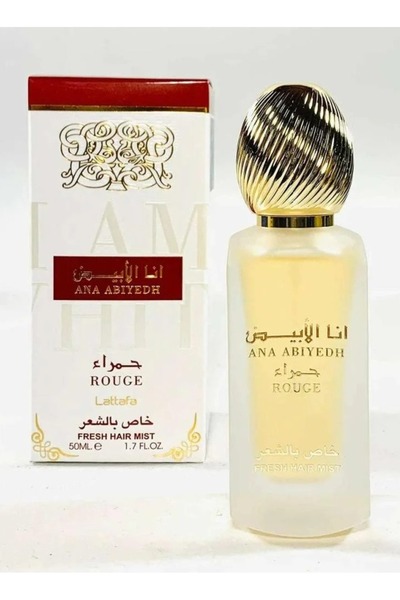 lattafa معطر للشعر أنا الأبيض روج او دي بارفان 50مل