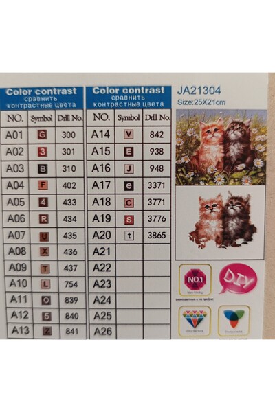 mentaş grup Beaded Rhinestone Mosaic Diamond Tapestry Pono Painting Picture Puzzle For Children 21x25