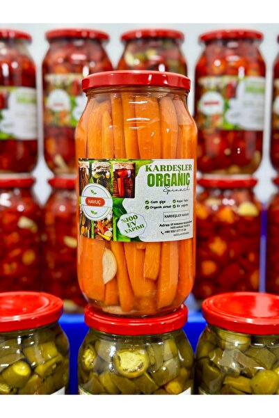 Kardeşler organik Havuç turşusu 1350gr.