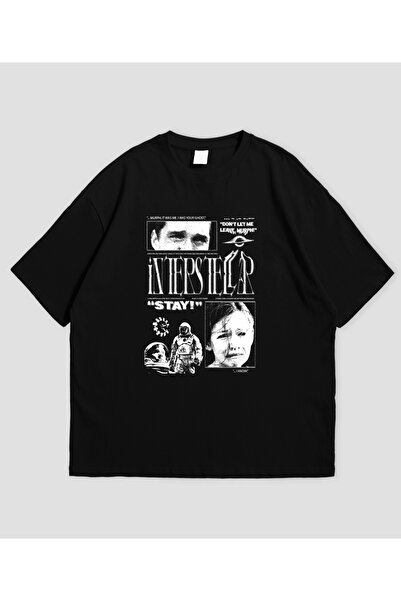 SVART WEAR Interstellar - Album dizajniran za unisex Oversize kroj T-shirt