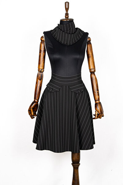 Sihirli Düğmeler Vintage Skirt