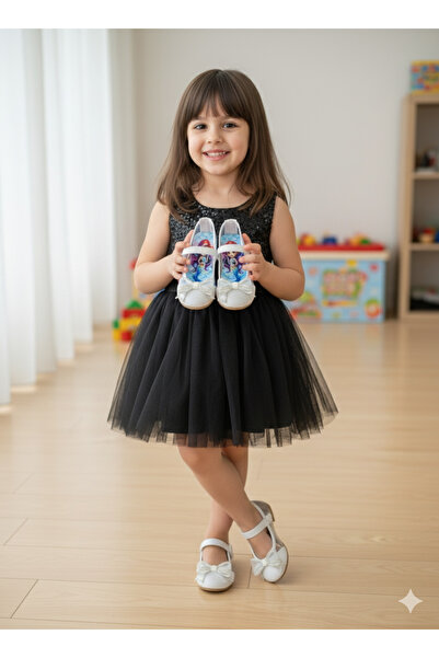 patik ayakkabı Girl's Stylish Elegant Strappy Orthopedic Ballet Flats