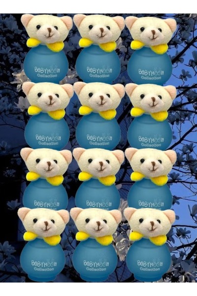 BabyMoon 12 قطع عطر الدب الأبيض للأولاد 50 مل