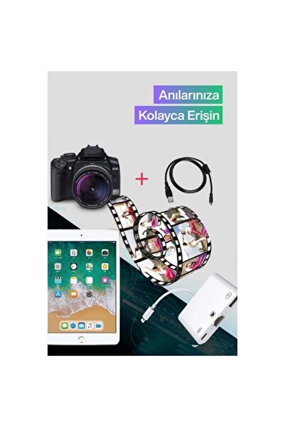 Concord Lightning OTG Converter – Ethernet (RJ45) + USB Adapter – iPhone Lightning Internet Converter