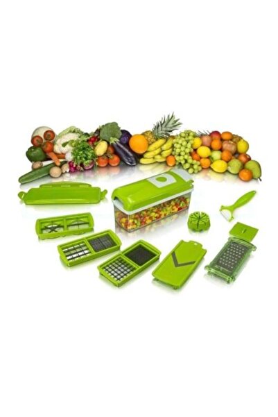 Generic Vegetable and Fruit Cutter Set - 12 Pieces