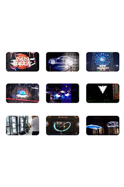 Generic 3D Hologram Display Fan HD