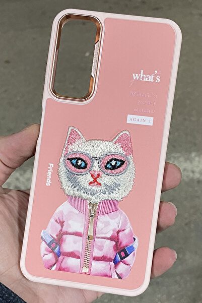 CEPSTOK حافظة سامسونج جالاكسي A05s ذات نمط منقوش وغطاء سيليكون مخملي من الداخل