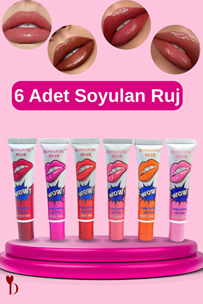 Dami Beauty Soyulabilir Ruj Seti 6'lı