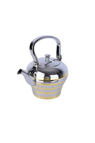 cc bin shihon Two-tone spiral teapot made of premium rust-resistant stainless steel