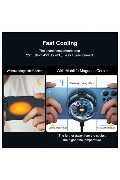 SP Magnetic Cooling Fan for Smartphones (iPhone & Android)