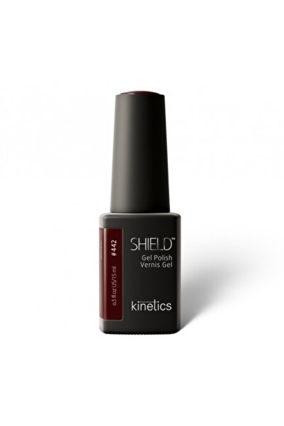 kinetics Shield Gel Polish Kalıcı Oje Whisper Burgundy 442 15ml