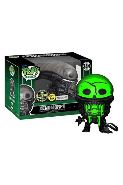 Funko Alien Xenomorph Metallic Glow NFT Redemption 5000 Limitli Ultra Nadir Pop Figür