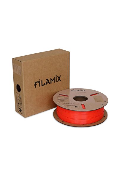 FİLAMİX Tpu Kırmızı Filament 1.75 mm 1 Kg - Esnek, Dayanıklı 3D Yazıcı Malzemesi