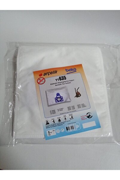 Ürkmez Ticaret Tt 635 لينيك 6350 كيس غبار 5 قطع