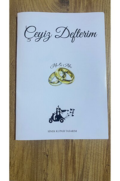 Sinek Kupası Tasarım Çeyiz Defteri, Listesi, Evlilik Planlayıcı, Nişan, Kına, Düğün Yapılacaklar Listesi