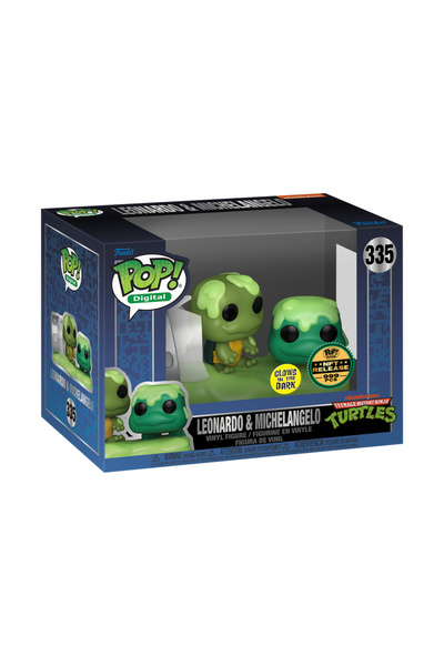 Funko Pop! Digital Ninja Turtles Leonardo Michelangelo Glow Digital NFT Grail 999 Limitli Figür