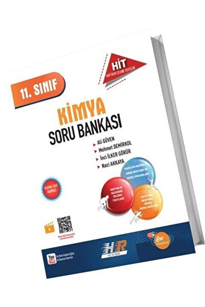 Ankara Kitap Merkezi 11. Sınıf Kimya HİT Soru Bankası Hız ve Renk