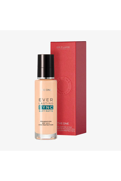 THE ONE Everlasting Sync Soft Matte Foundation SPF 10, Porcelain Cool, 30 ml