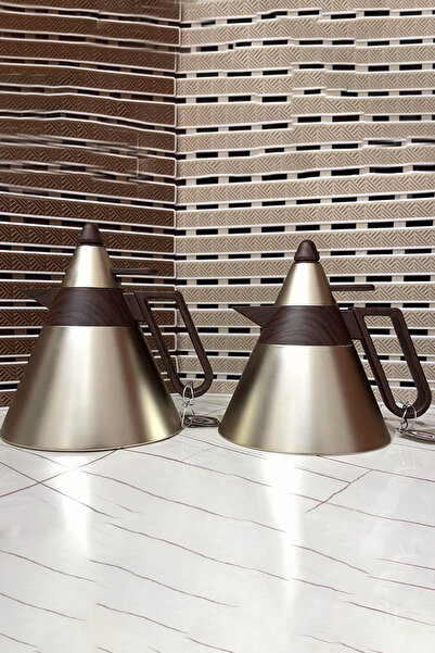 Generic 1 liter/700 ml tea and coffee thermos set with an elegant design