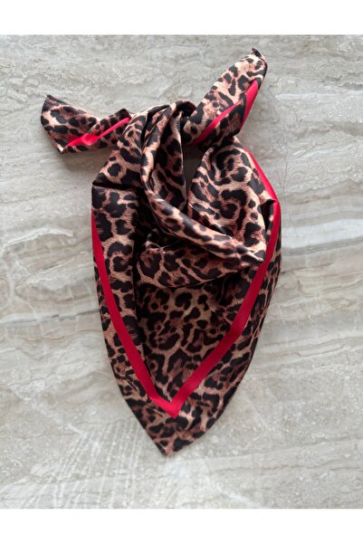 xRanya Jagu Leopar Desenli Fular