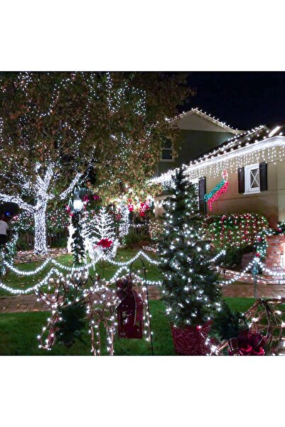 OEM Instalatie LED 100m, cu 480 led mare tip diaman , 8 jocuri de lumini, Lumina rece