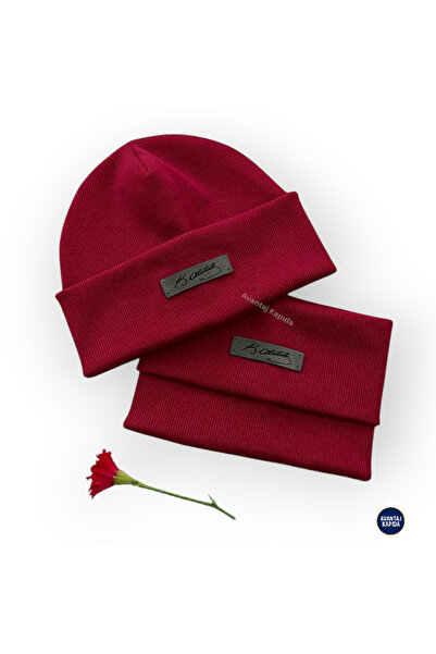 Mustran Teen & Adult Unisex Beanie Neck Gaiter Set of 2 | One Size+12 Years | 95% Cotton | Double Layer 4 Layer Ear