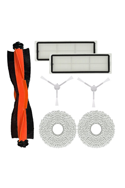 ROPALDE Xiaomi S10 (Plus) (B105) Robot Vacuum Cleaner Compatible 7-Piece Spare Parts Set
