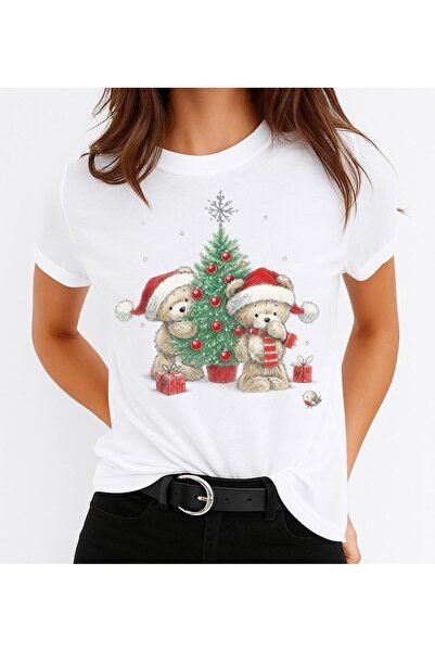 OEM 100% Cotton T-Shirt - Decorated Fir Tree