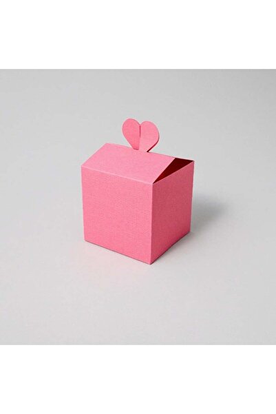 Papela.co Pembe Kalp Kutu