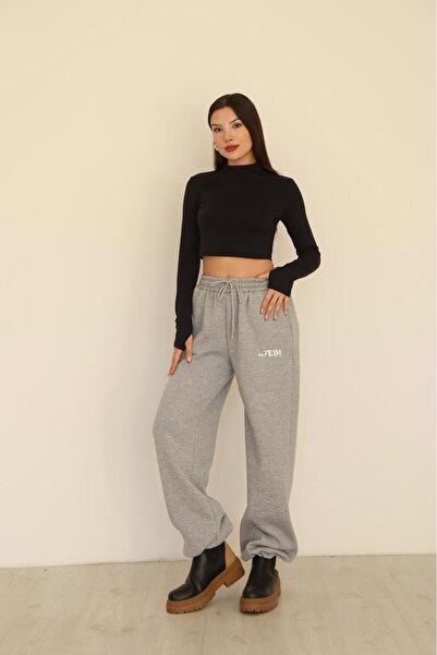 RE7EDİ Winter Unisex -Re7Edi Premium Adjustable Leg Baggy Sweatpants