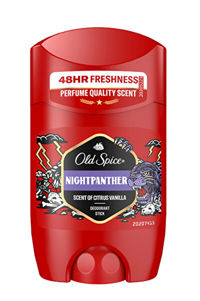 Old Spice 3x NIGHT PANTHER deodorant stick for men 1.7 fl.oz / 50 ml