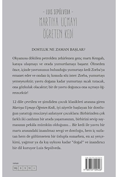 Bloomsbury The cat that taught the seagull to fly - luis sepulveda