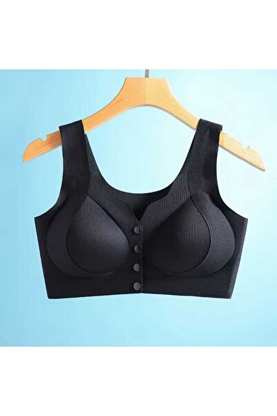 pae Bra with Front Opening, Back Support, Thick Straps, Non-Marking D Stitch-Free Modern Breastfeeding and Maternity Bra