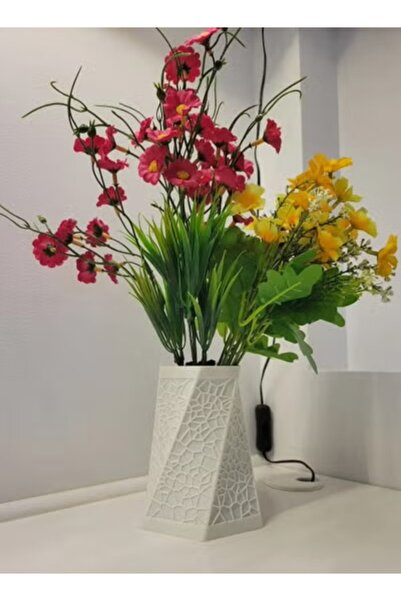 3D Brothers Voronoi Hexagonal Vase – Modern Architectural Design